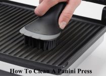 how to clean a panini press and grill
